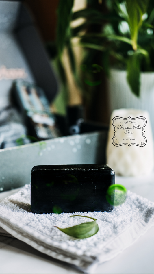3 Black Soap - natural for healing skin