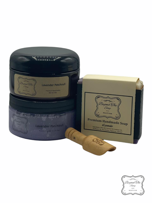 Lavender Patchouli Scrub & Butter Bundle