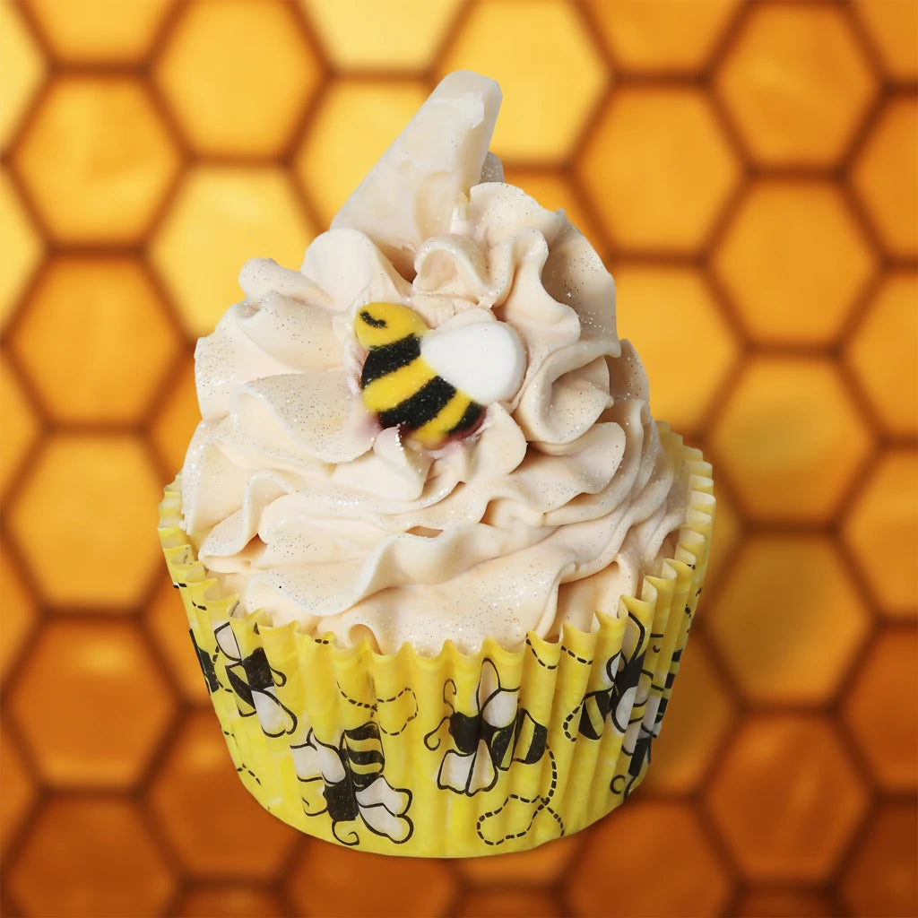 Bubble Bee Cupcake Soap