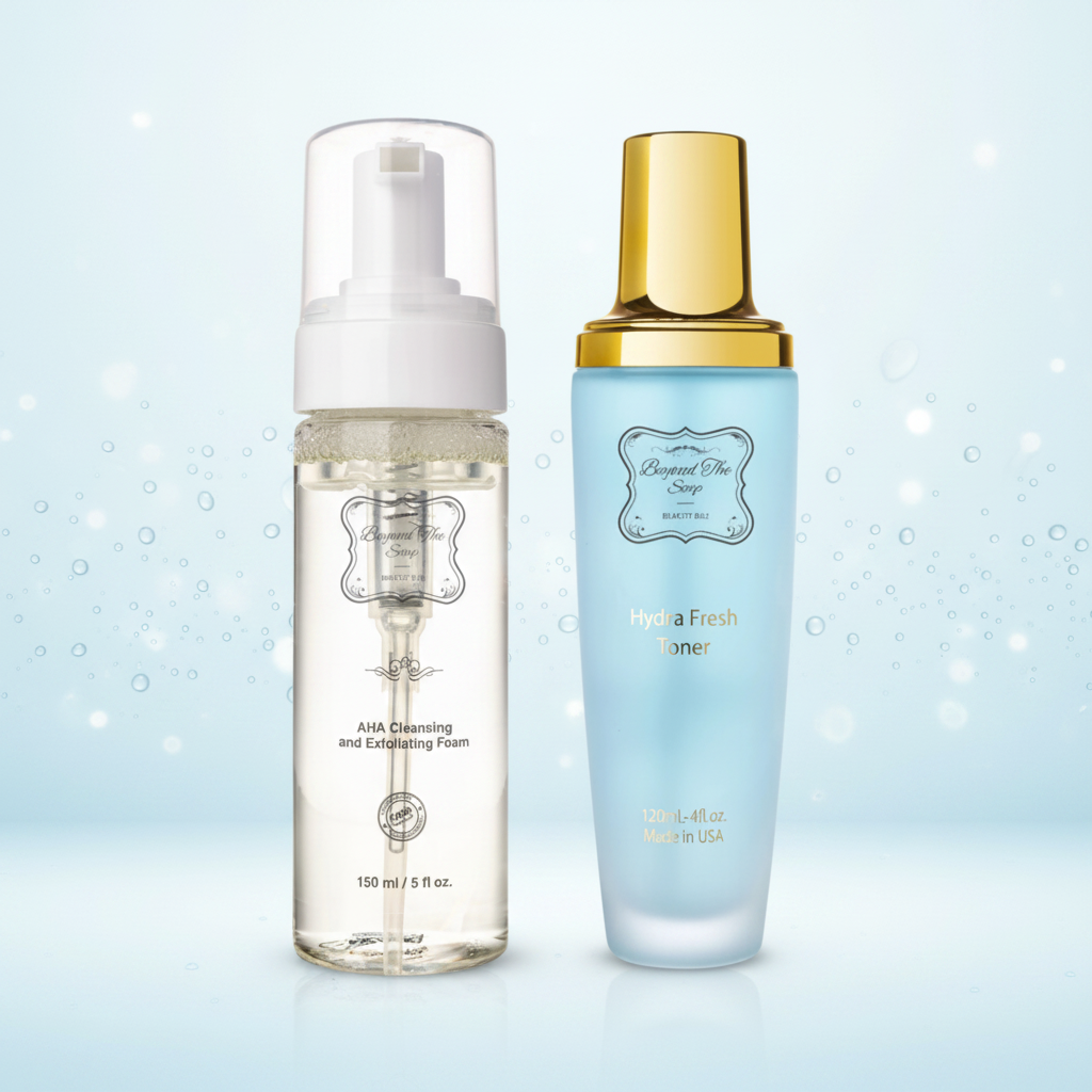 FACE CLENCHING SET B5 Hydrafresh Toner + EXFOLIATE AHA