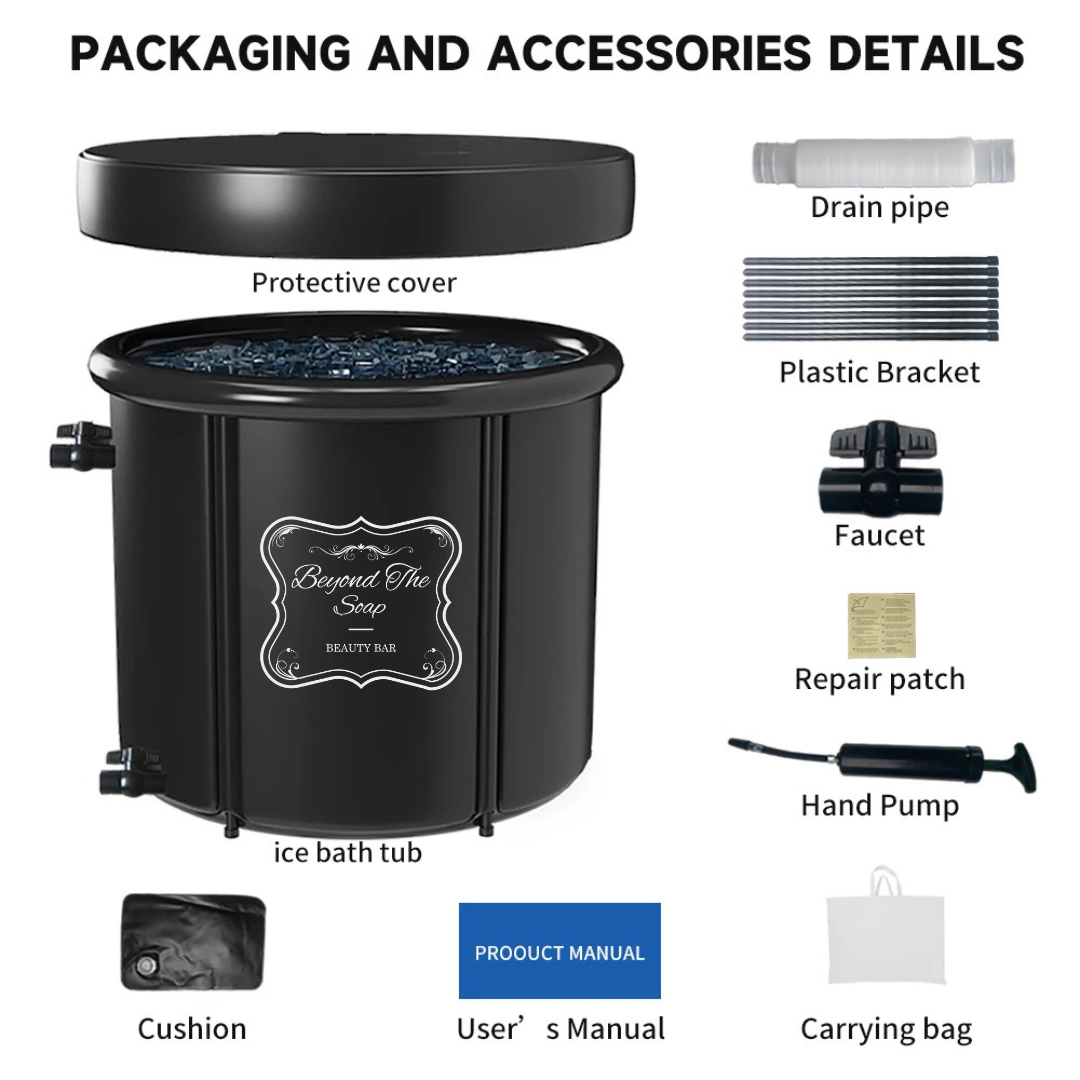 Athletes Portable Recovery Ice Water Bath