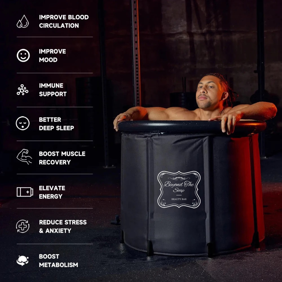 Athletes Portable Recovery Ice Water Bath