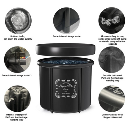 Athletes Portable Recovery Ice Water Bath