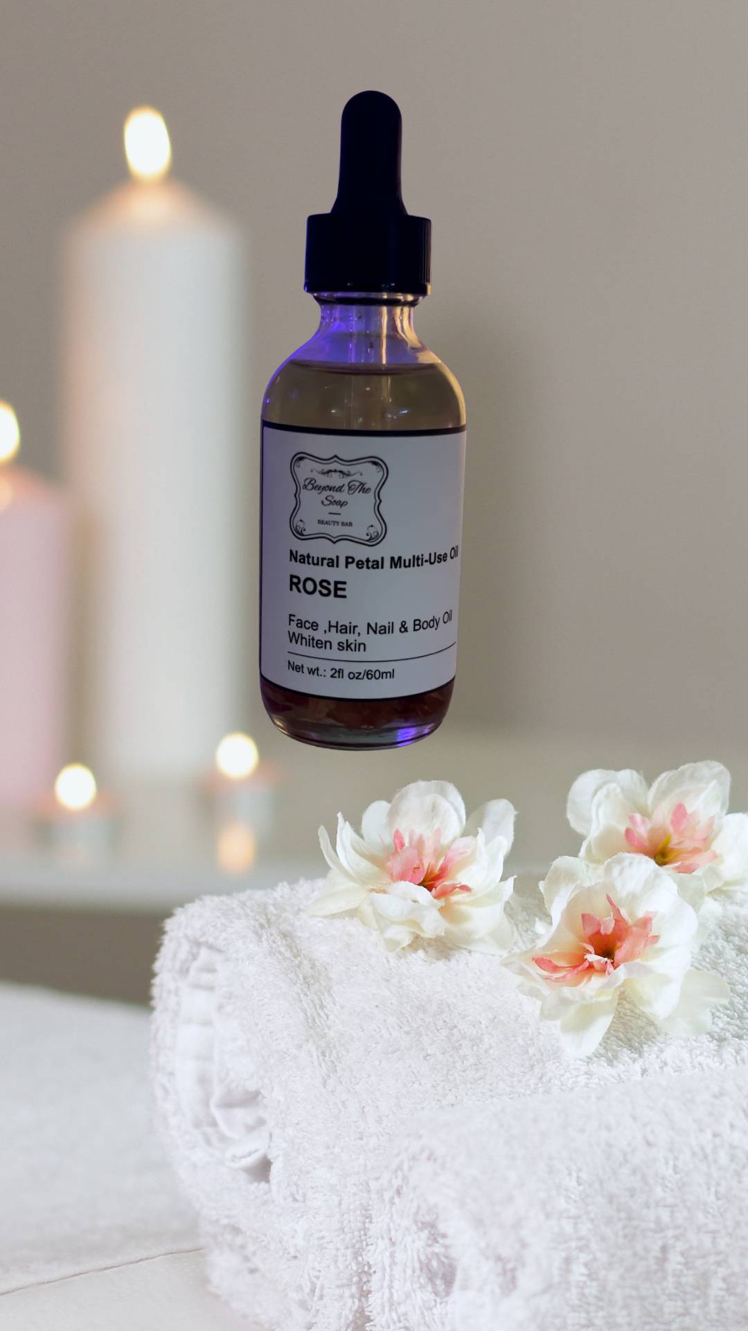 FACE AND BODY ROSE OIL (instagram sale)