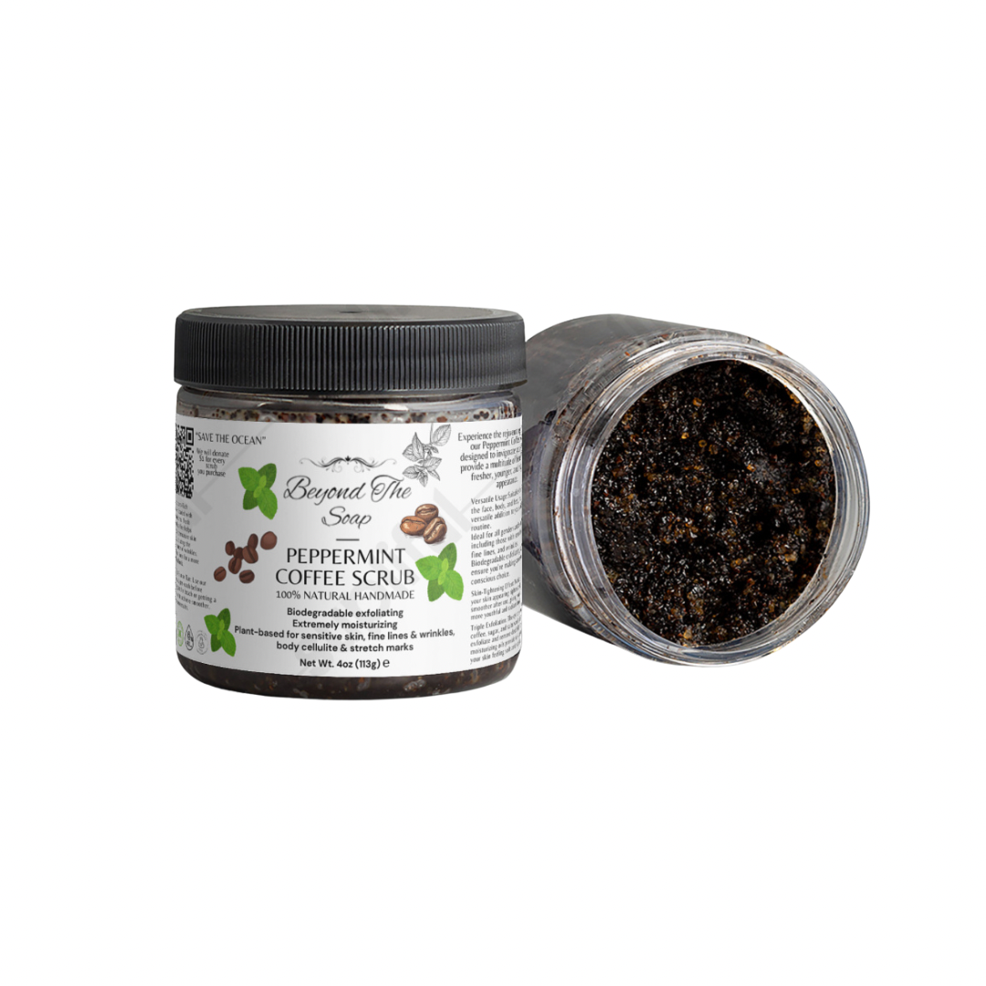 Peppermint Coffee Scrub