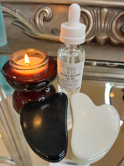 Anti-aging hyaluronic acid 100% + Metal tool