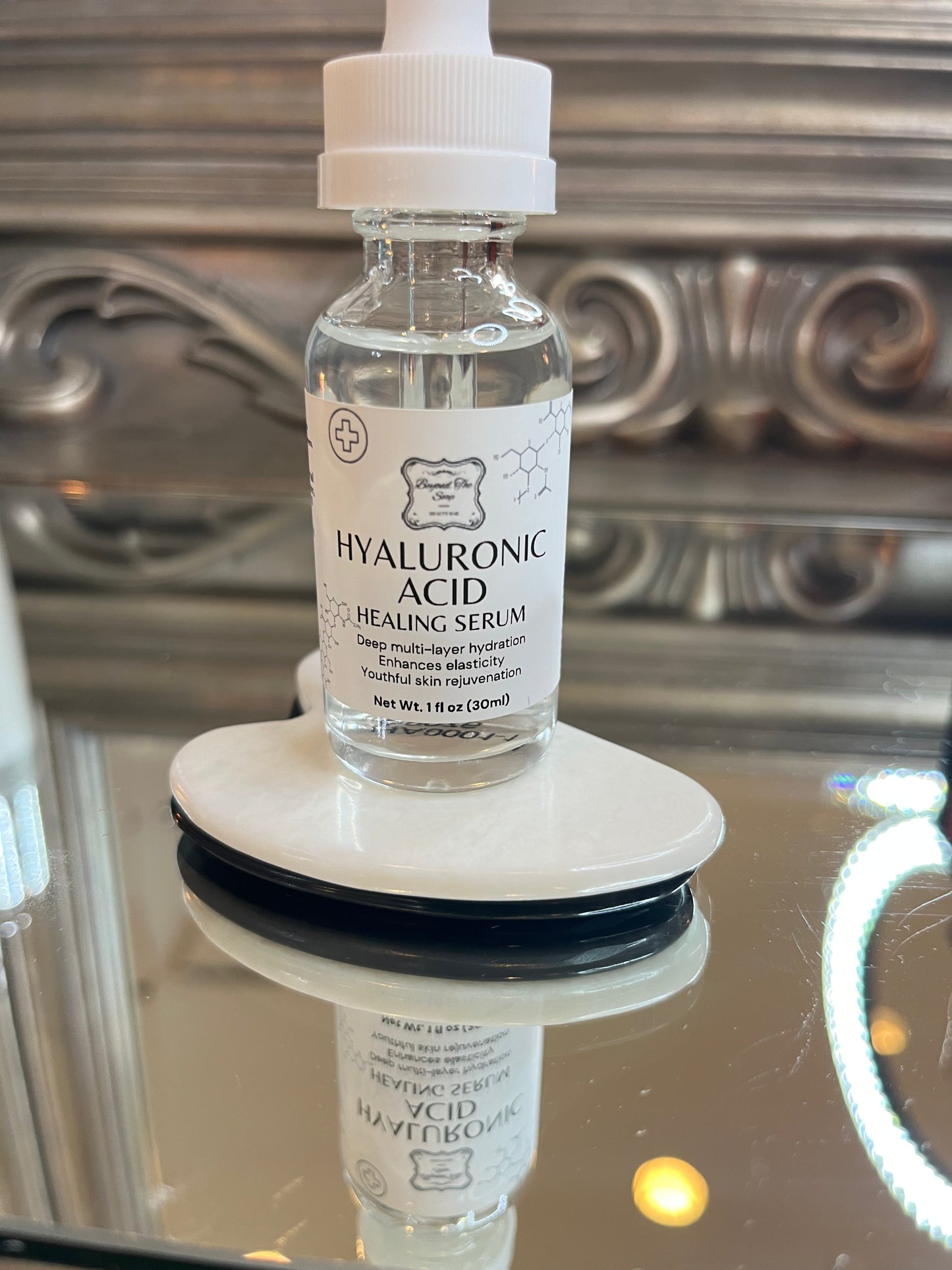 Anti-aging hyaluronic acid 100% + Metal tool