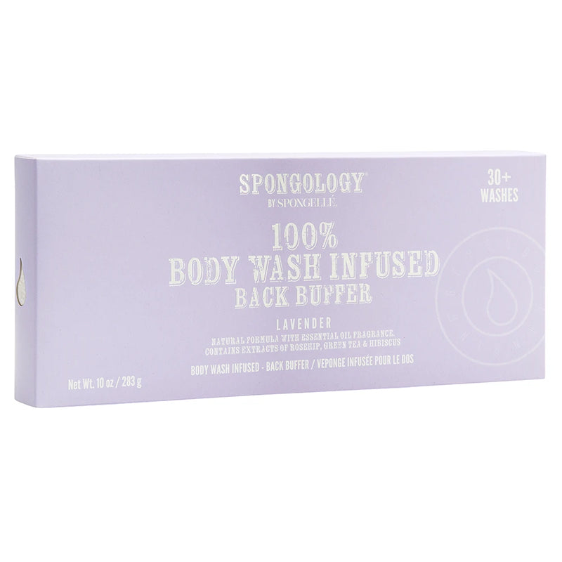 Spongelle- - Lavender Back Buffer | Spongology