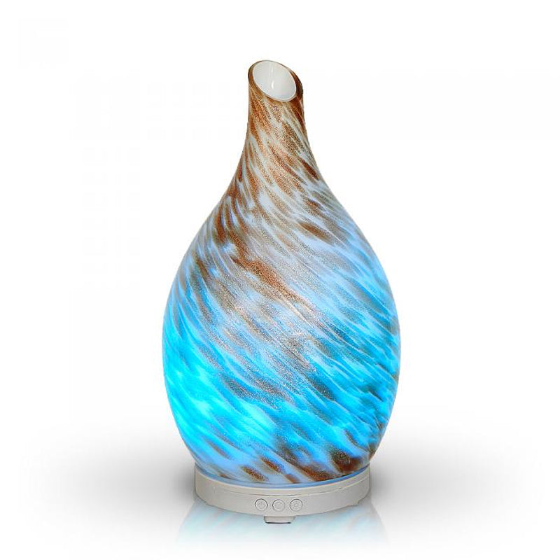 Aromar -Rotating Amphora Diffuser- White/Copper