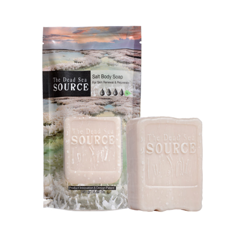 Dead Sea Salt Body Soap - For Skin Renewal & Rejuvenation - By The Dead Sea Source