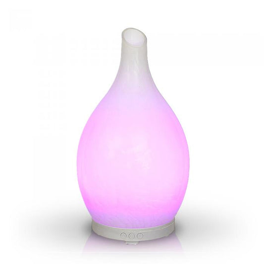 Aromar -Rotating Amphora Abstract Diffuser- White