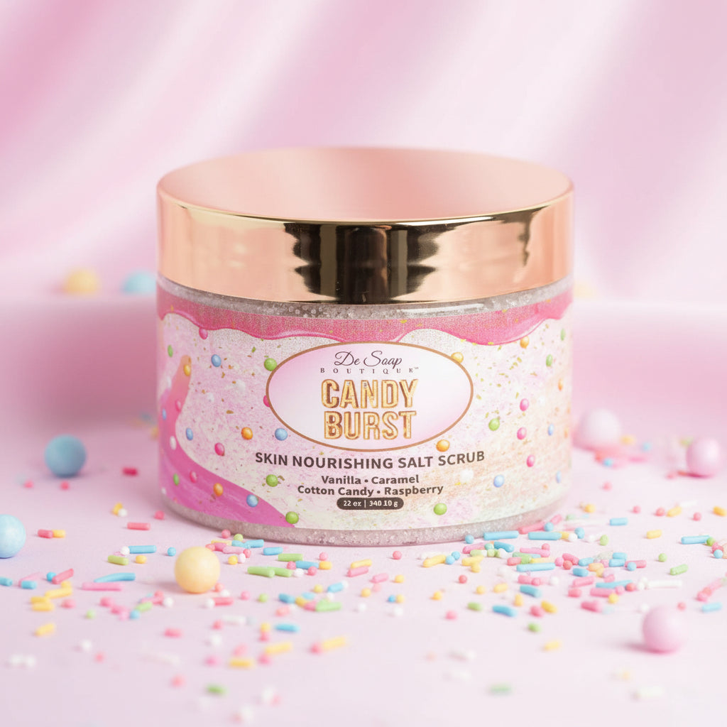 Skin Nourishing Salt Scrub - De Soap Boutique