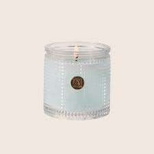 Aromatique Cotton Ginseng- Textured Glass Candle