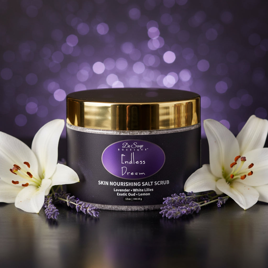 Skin Nourishing Salt Scrub - De Soap Boutique