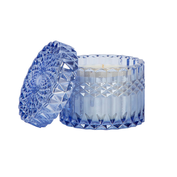 SOI GLASS PETITE SHIMMER CANDLE - 8OZ