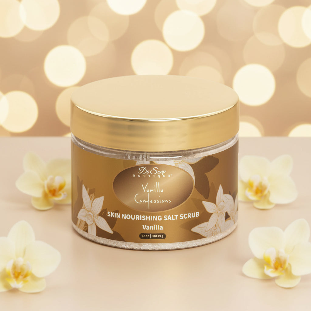 Skin Nourishing Salt Scrub - De Soap Boutique