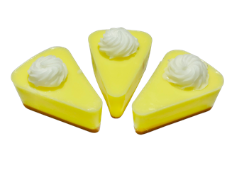 Banana Crème Pie Slice Soap