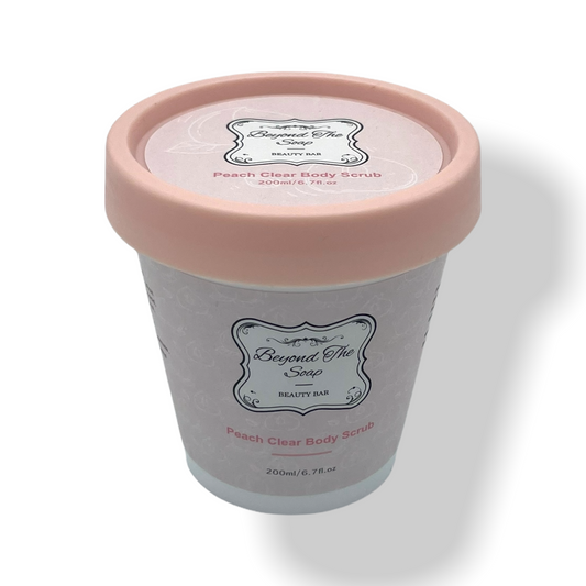 Body Scrub 1+1- Peach Clear Ice Cream